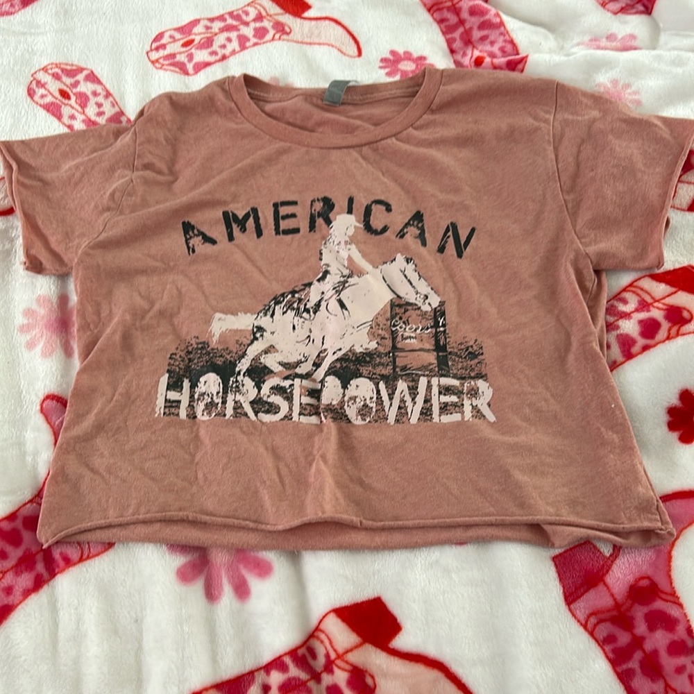 Crop top Barrel Racing  Shirt